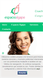 Mobile Screenshot of espacioagape.com